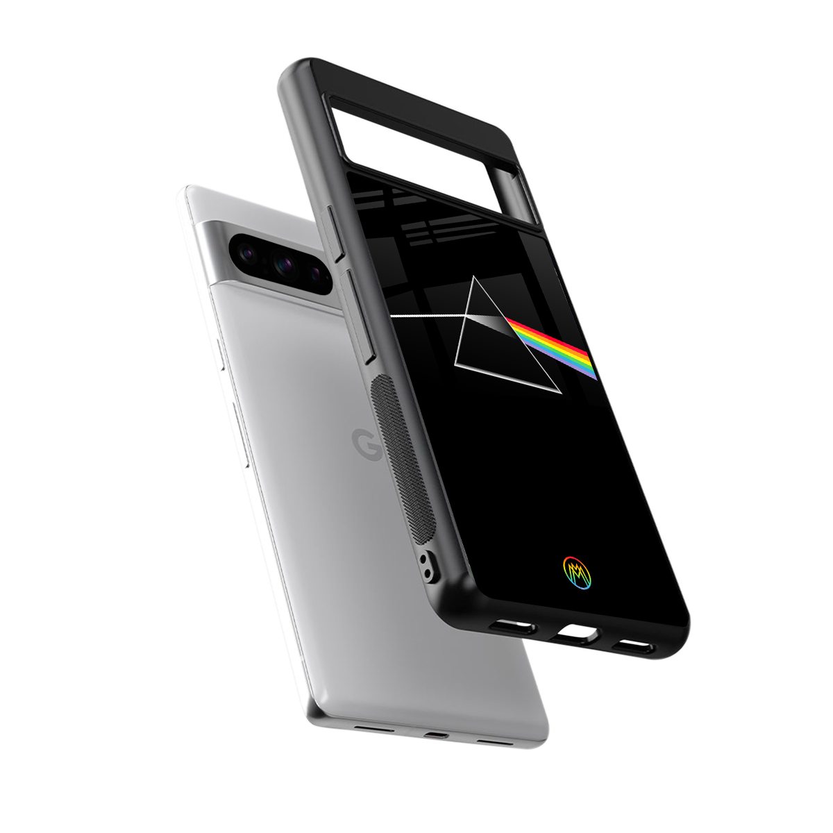 pink floyd back phone cover | glass case for google pixel 8 pro