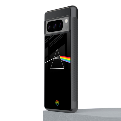 pink floyd back phone cover | glass case for google pixel 8 pro