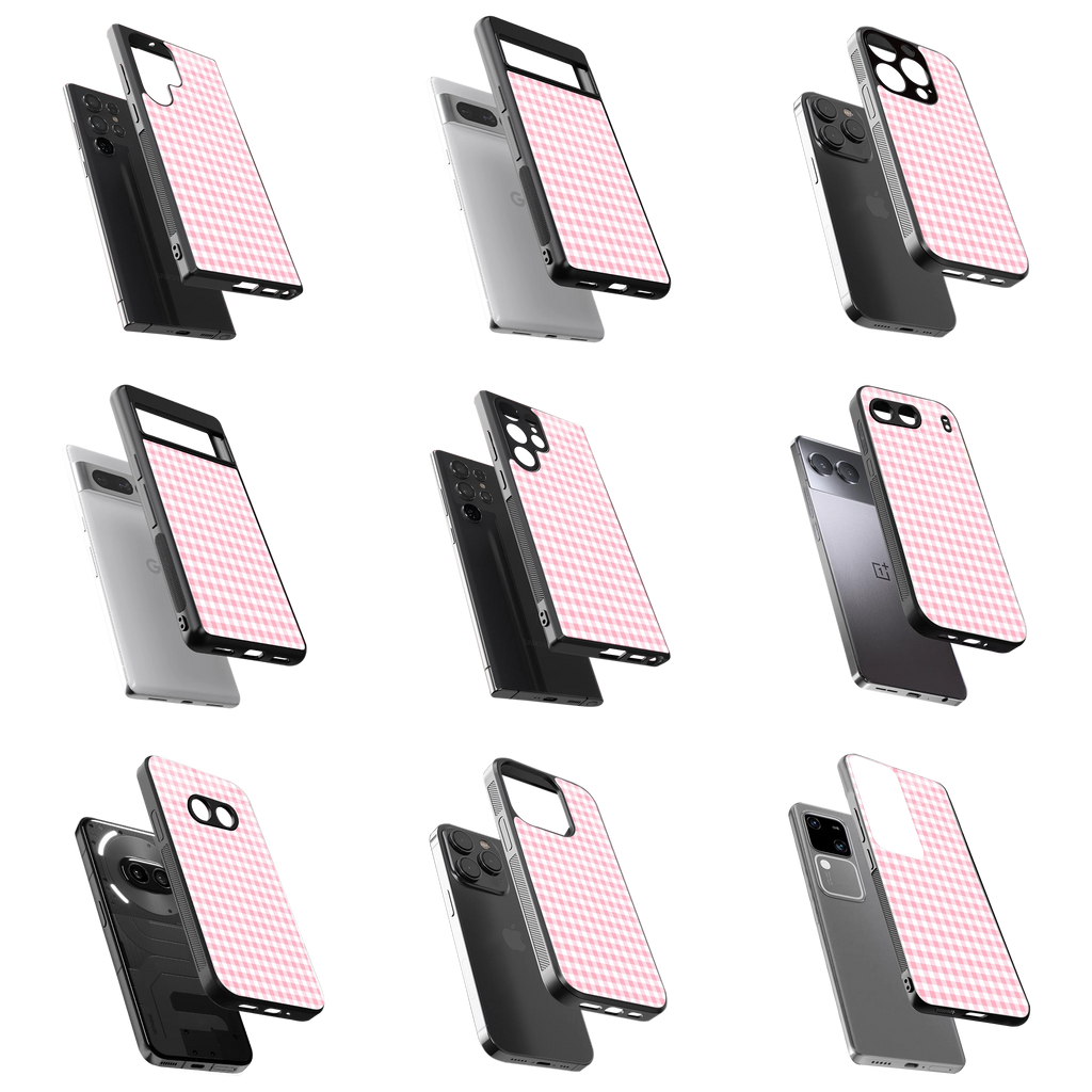 Durable Glass Back Mobile Case for iPhone, Samsung, OnePlus, Google Pixel, Redmi, Vivo, Oppo