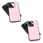 Trendy Glass Back Mobile Case for iPhone, Samsung, Redmi, OnePlus, Google Pixel, Motorola