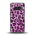 pink leopard fur back phone cover | glass case for nothing phone 2a