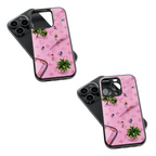 Trendy Glass Back Mobile Case for iPhone, Samsung, Redmi, OnePlus, Google Pixel, Motorola