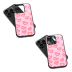 Trendy Glass Back Mobile Case for iPhone, Samsung, Redmi, OnePlus, Google Pixel, Motorola