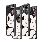 Stylish Glass Back Case for All Smartphones iPhone, Samsung, OnePlus, Pixel, Redmi, Oppo, Vivo, Motorola
