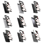 Durable Glass Back Mobile Case for iPhone, Samsung, OnePlus, Google Pixel, Redmi, Vivo, Oppo