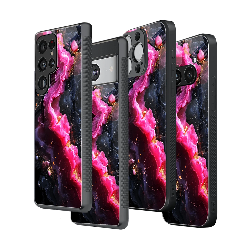 Stylish Glass Back Case for All Smartphones iPhone, Samsung, OnePlus, Pixel, Redmi, Oppo, Vivo, Motorola
