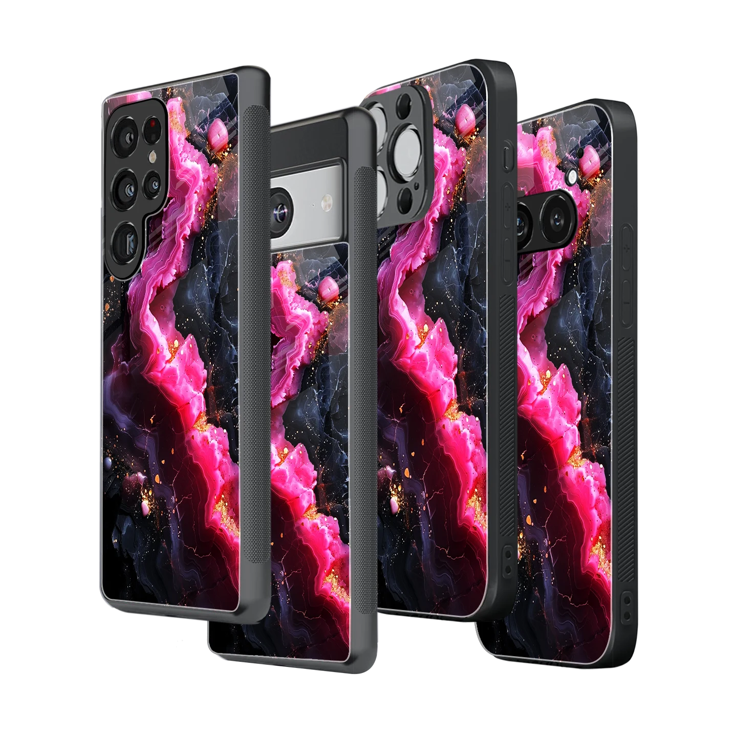Stylish Glass Back Case for All Smartphones iPhone, Samsung, OnePlus, Pixel, Redmi, Oppo, Vivo, Motorola