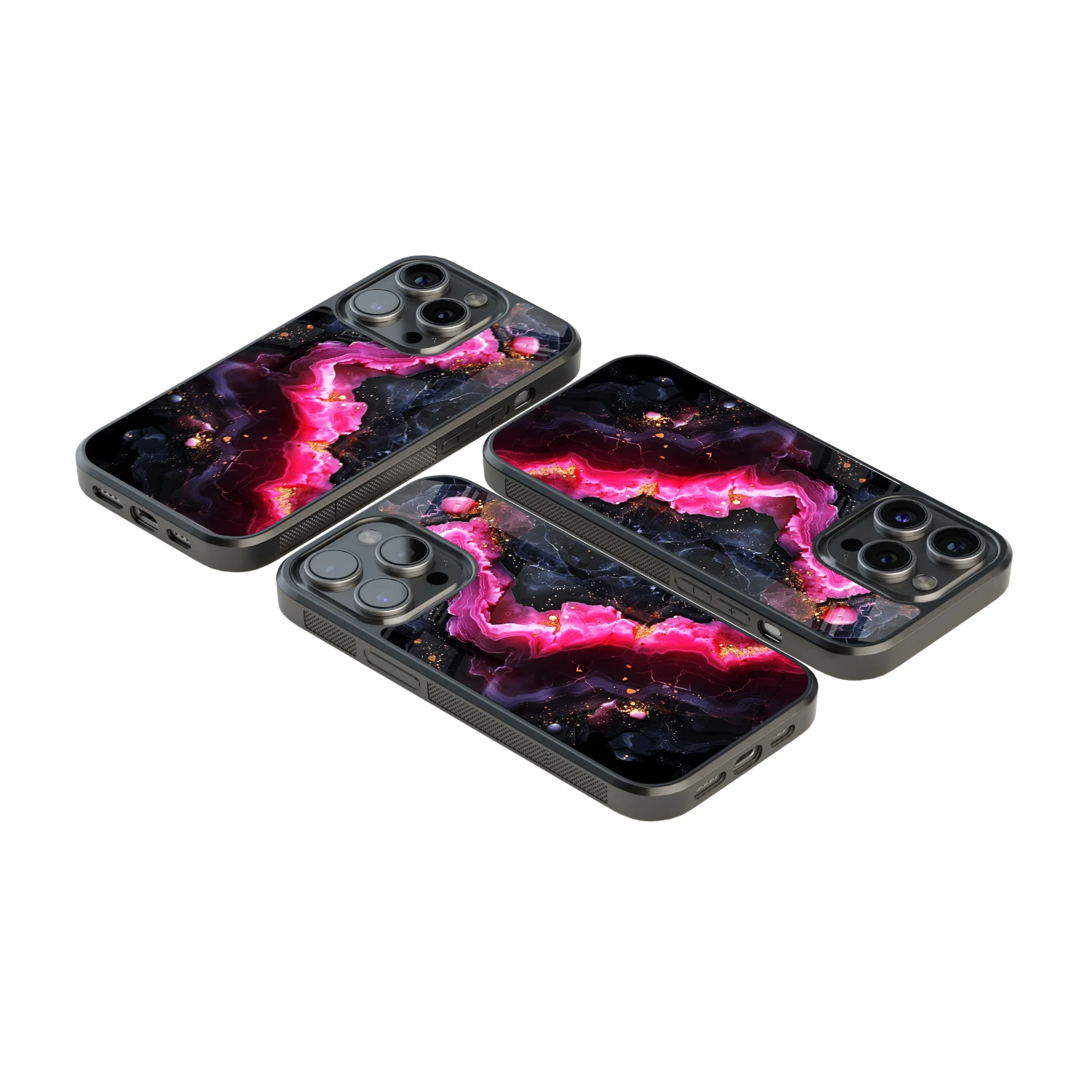 Luxury Glass Back Mobile Cover for iPhone, Samsung Galaxy, OnePlus, Pixel, Redmi & More