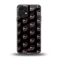 pink skull pattern back phone cover | glass case for nothing phone 1