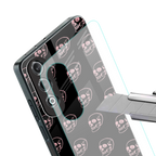 pink skull pattern back phone cover | glass case for oneplus nord ce 4