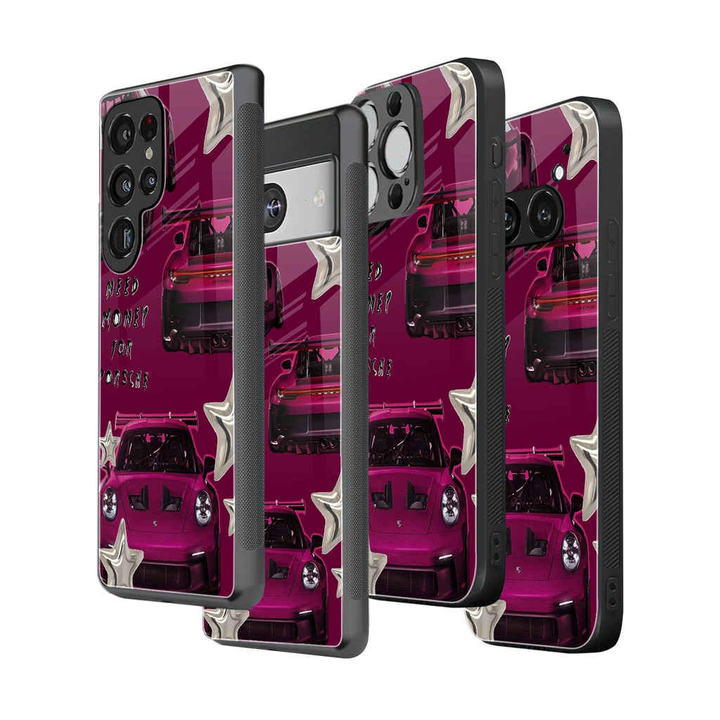 Stylish Glass Back Case for All Smartphones iPhone, Samsung, OnePlus, Pixel, Redmi, Oppo, Vivo, Motorola