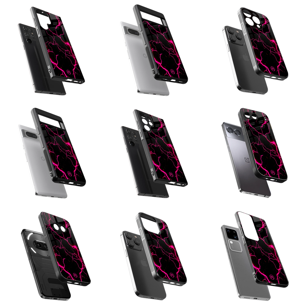 Durable Glass Back Mobile Case for iPhone, Samsung, OnePlus, Google Pixel, Redmi, Vivo, Oppo