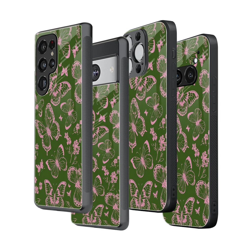 Stylish Glass Back Case for All Smartphones iPhone, Samsung, OnePlus, Pixel, Redmi, Oppo, Vivo, Motorola