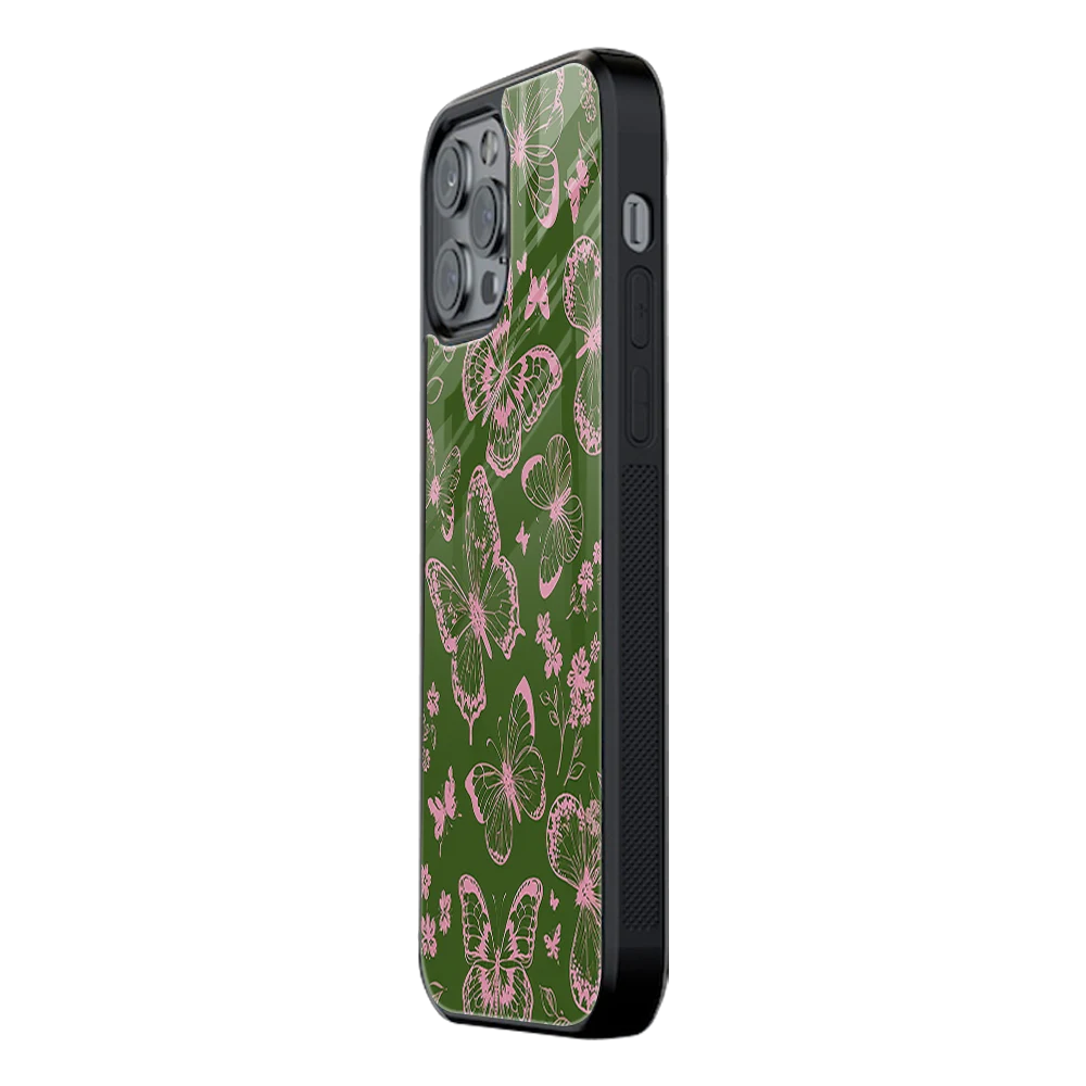 Slim Glass Back Phone Case for Multiple Brands iPhone, Samsung, Redmi, OnePlus, Oppo, Vivo