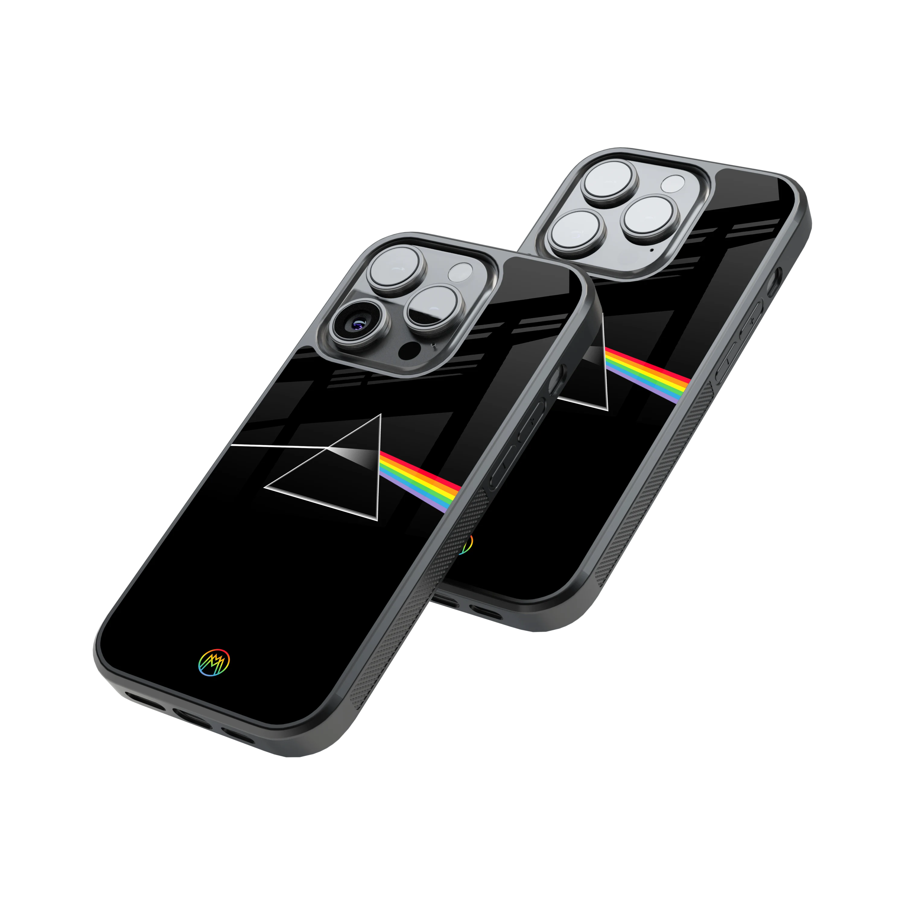 Protective Glass Back Phone Case Compatible with iPhone, Samsung, OnePlus, Pixel & More