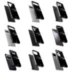 Durable Glass Back Mobile Case for iPhone, Samsung, OnePlus, Google Pixel, Redmi, Vivo, Oppo