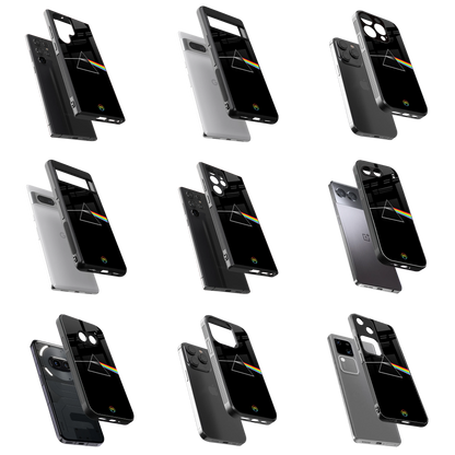 Durable Glass Back Mobile Case for iPhone, Samsung, OnePlus, Google Pixel, Redmi, Vivo, Oppo