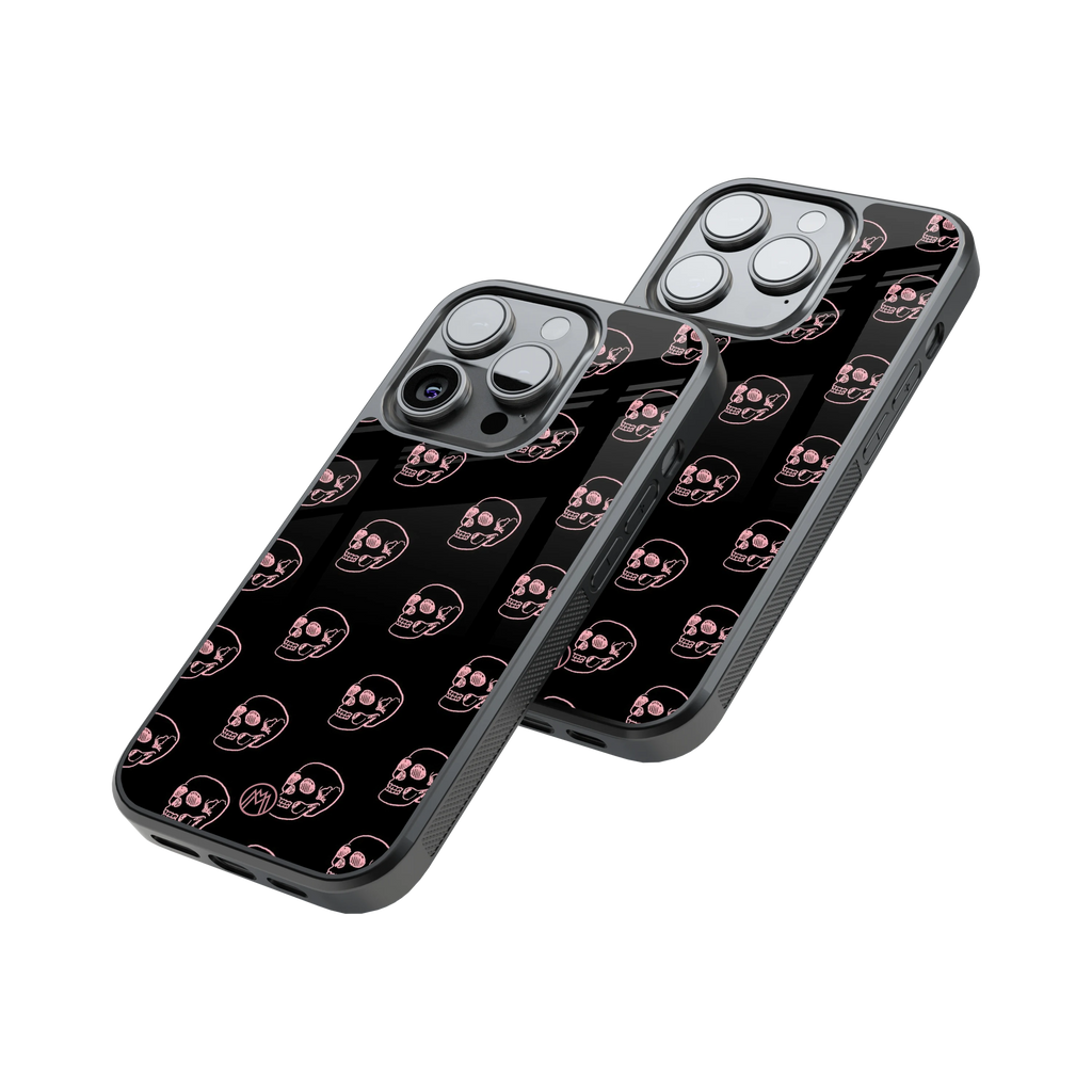Protective Glass Back Phone Case Compatible with iPhone, Samsung, OnePlus, Pixel & More
