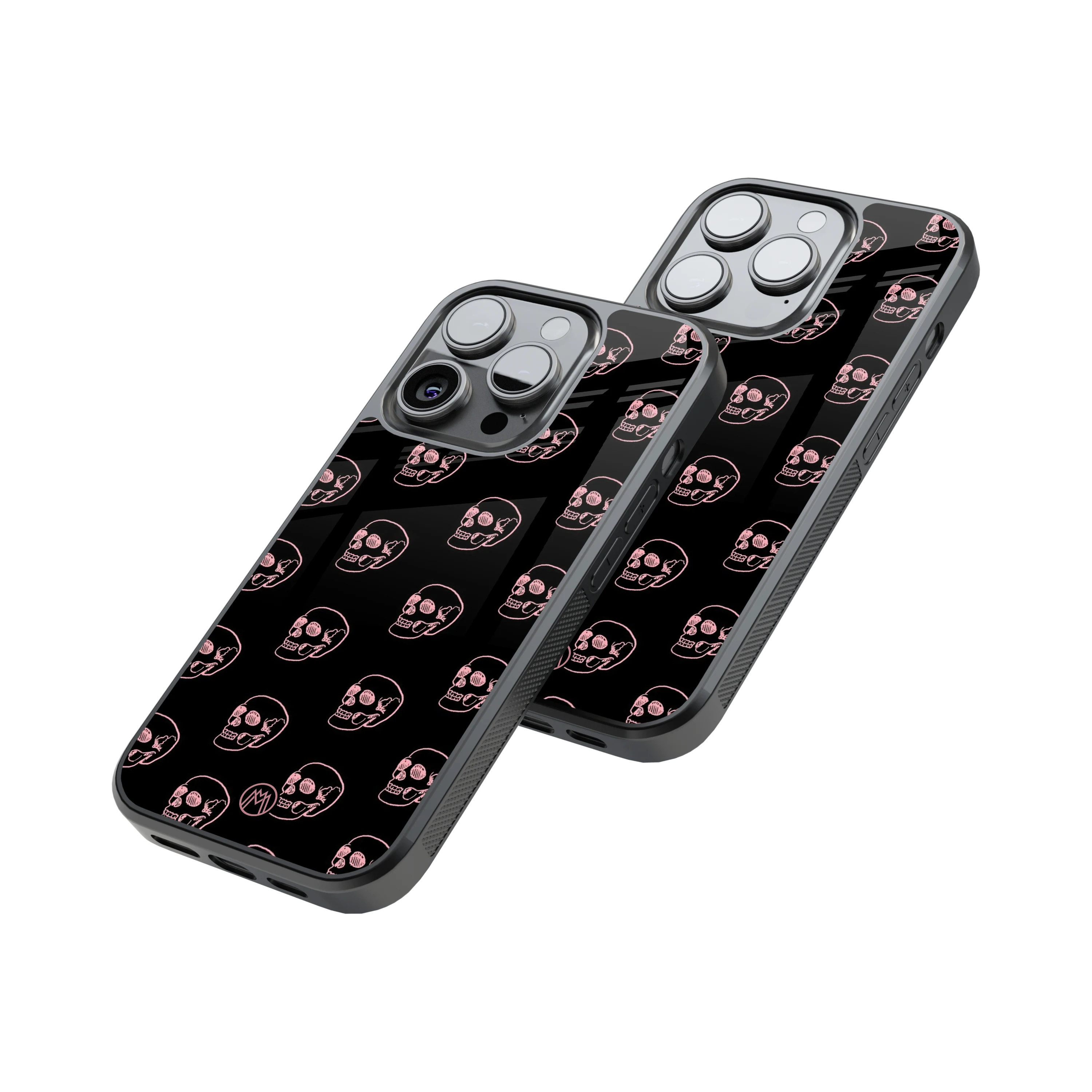 Protective Glass Back Phone Case Compatible with iPhone, Samsung, OnePlus, Pixel & More