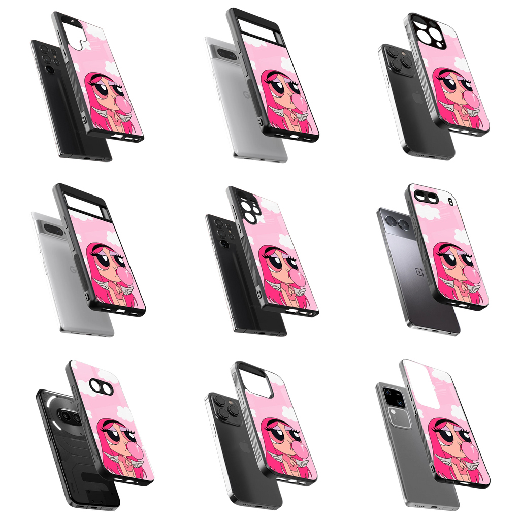 Durable Glass Back Mobile Case for iPhone, Samsung, OnePlus, Google Pixel, Redmi, Vivo, Oppo