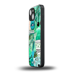 pisces aesthetic collage back phone cover | glass case for iphone 13 mini