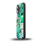 pisces aesthetic collage back phone cover | glass case for iphone 16