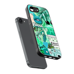 pisces aesthetic collage back phone cover | glass case for iphone 16e