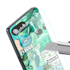 pisces aesthetic collage back phone cover | glass case for iphone 16e