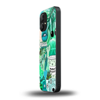 pisces aesthetic collage back phone cover | glass case for nothing phone 1
