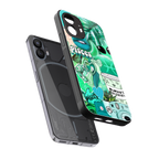 pisces aesthetic collage back phone cover | glass case for nothing phone 2
