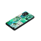pisces aesthetic collage back phone cover | glass case for nothing phone 2
