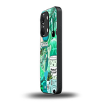 pisces aesthetic collage back phone cover | glass case for oneplus nord 3