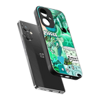 pisces aesthetic collage back phone cover | glass case for oneplus nord ce 3