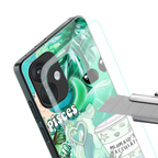 pisces aesthetic collage back phone cover | glass case for oneplus nord ce 3