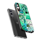 pisces aesthetic collage back phone cover | glass case for oneplus nord ce 4 lite