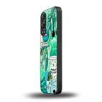 pisces aesthetic collage back phone cover | glass case for oneplus nord ce 4 lite
