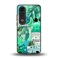 pisces aesthetic collage back phone cover | glass case for oneplus nord ce 4