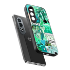 pisces aesthetic collage back phone cover | glass case for oneplus nord ce 4