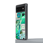 pisces aesthetic collage back phone cover | glass case for google pixel 6