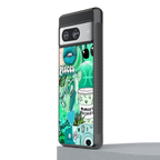 pisces aesthetic collage back phone cover | glass case for Google Pixel 8