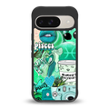 pisces aesthetic collage back phone cover | glass case for google pixel 9