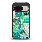 pisces aesthetic collage back phone cover | glass case for google pixel 9