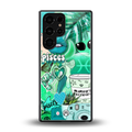 pisces aesthetic collage back phone cover | glass case for samsung galaxy s25 ultra