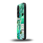 pisces aesthetic collage back phone cover | glass case for samsung galaxy s25 plus