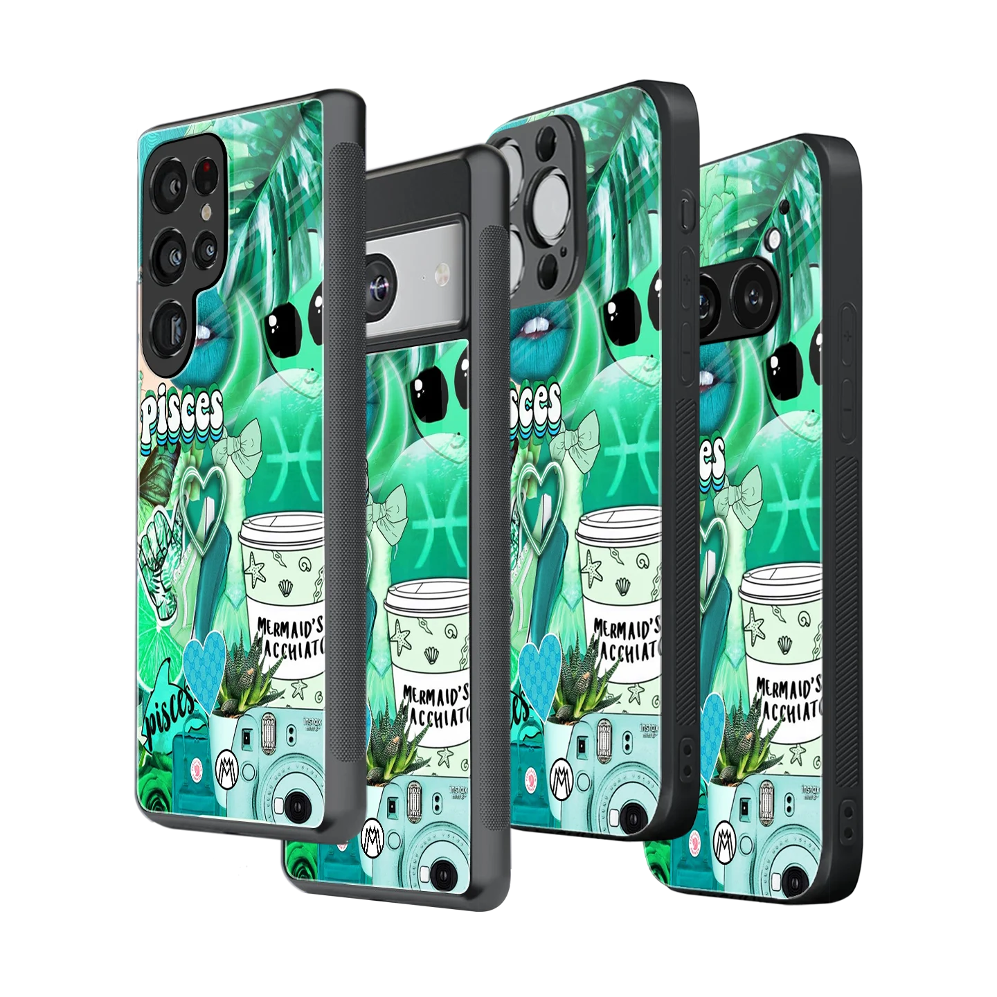 Stylish Glass Back Case for All Smartphones – iPhone, Samsung, OnePlus, Pixel, Redmi, Oppo, Vivo, Motorola