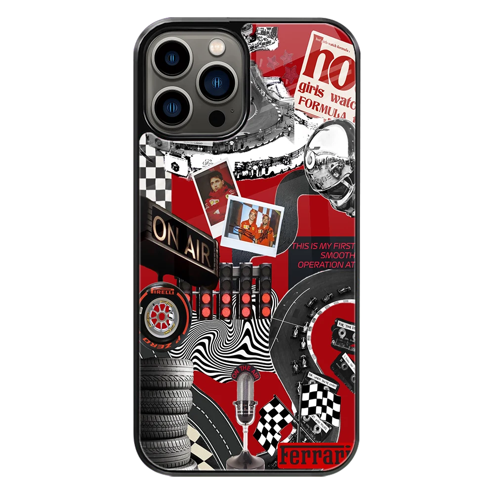 Premium Glass Back Mobile Phone Cover for iPhone, Samsung, OnePlus, Google Pixel, Redmi, Oppo, Vivo & Realme
