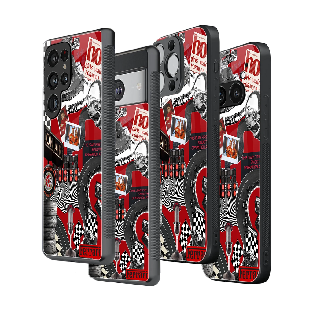 Stylish Glass Back Case for All Smartphones iPhone, Samsung, OnePlus, Pixel, Redmi, Oppo, Vivo, Motorola