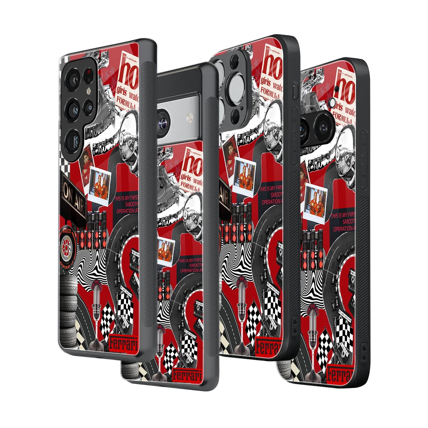 Stylish Glass Back Case for All Smartphones iPhone, Samsung, OnePlus, Pixel, Redmi, Oppo, Vivo, Motorola