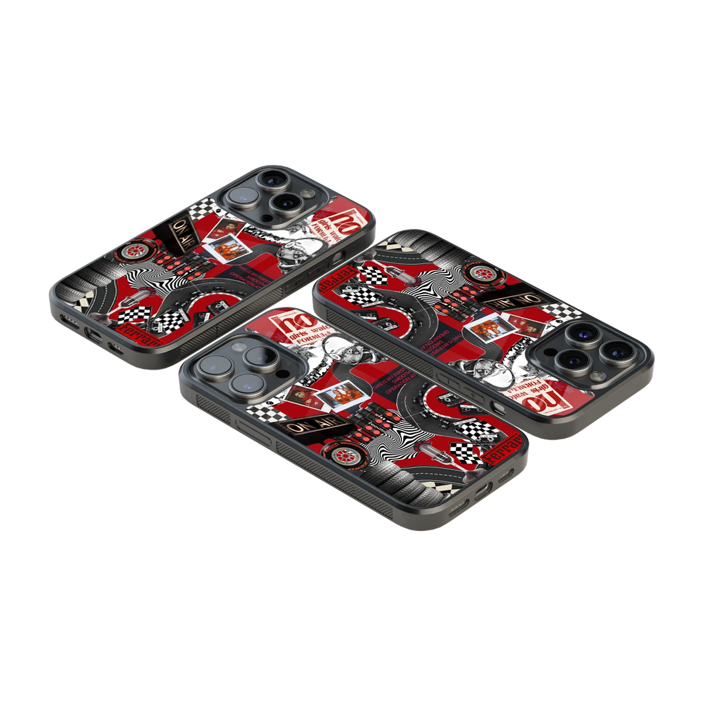 Luxury Glass Back Mobile Cover for iPhone, Samsung Galaxy, OnePlus, Pixel, Redmi & More