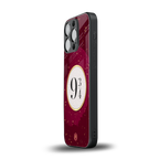 platform nine and three-quarters back phone cover | glass case for iphone 13 pro
